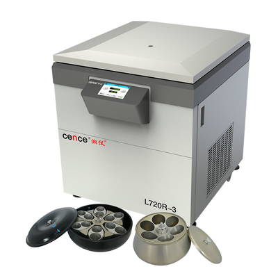 Capacidade super máquina médica refrigerada L720R-3 do centrifugador para o banco de sangue central
