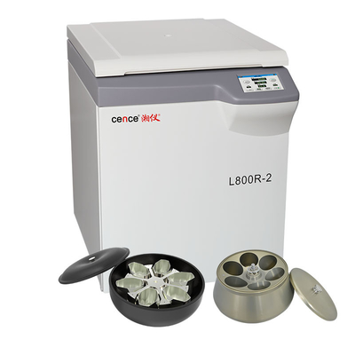 Capacidade do centrifugador L800R-2 do banco de sangue grande com o rotor do ângulo do rotor 6x1000ml 500ml do balanço 6x1500ml