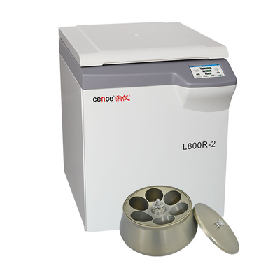 Cence refrigerou o centrifugador da grande capacidade de Suppy 6x1500ml do poder do centrifugador 5.5kW