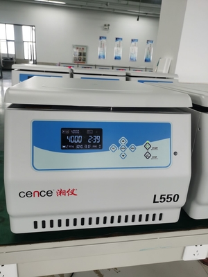 Laboratório e centrifugador de alta velocidade Tabletop médico para a separação do sangue
