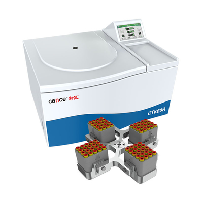 O centrifugador de baixa velocidade CTK80R Benchtop do laboratório refrigerou o centrifugador automático do destampamento