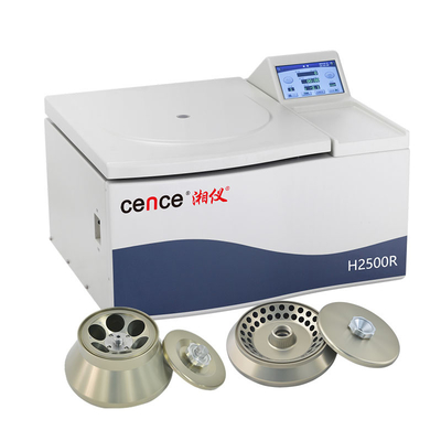 Cence refrigerou o rotor clássico do ângulo da máquina H2500R Max Capacity 6x100ml do centrifugador