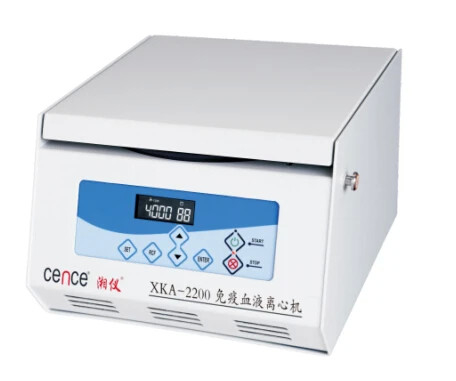 XKA-2200 Imunohematologia CENCE Sistema de Imunoanálise por Centrífuga 330*375*250mm 16KG