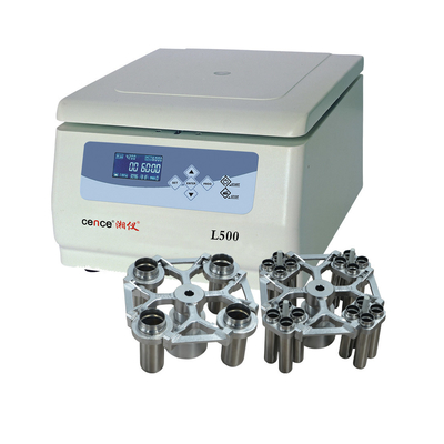 Centrífuga Médica L500 5000rpm 16x15ml Capacidade Temporizador 1-99min