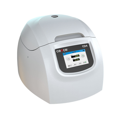 Centrífuga de baixa velocidade Cence TD4 4000 RPM, capacidade para 8x15ml