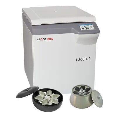 Centrífuga refrigerada de baixa velocidade de grande capacidade L800R-2 com capacidade de 6x1500ml e velocidade de 8000r/min