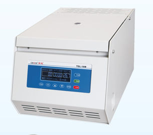 Estábulo rápido mudo que refrigera o centrifugador 16000r/velocidade máxima mínima do laboratório médico