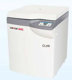 Grande velocidade máxima inteligente do centrifugador CL5R 5000rpm do banco de sangue da capacidade
