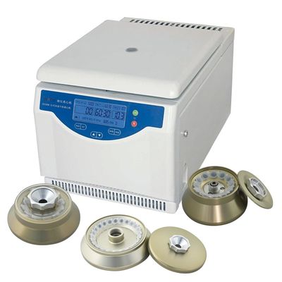 controle refrigerado de alta velocidade do microprocessador do centrifugador 16500rpm de 1000W Benchtop