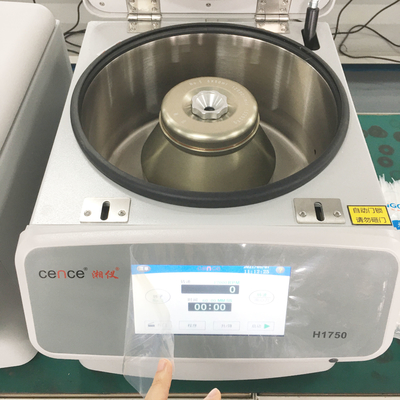 O centrifugador de alta velocidade do tubo do PCR refrigerou o poder da máquina 1000W do centrifugador com o rotor do ângulo do rotor do balanço