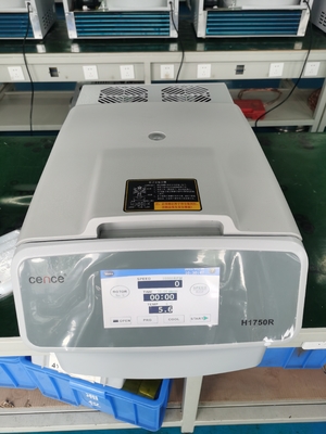 O centrifugador de alta velocidade do tubo do PCR refrigerou o poder da máquina 1000W do centrifugador com o rotor do ângulo do rotor do balanço