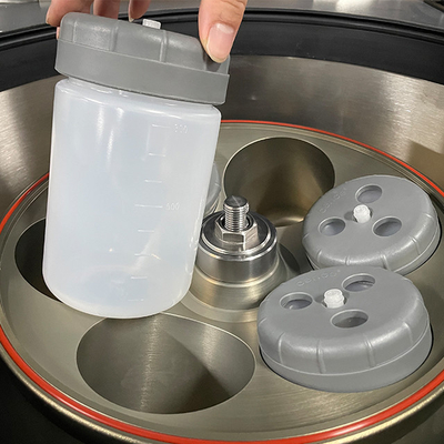 Garrafas centrífugas de alta velocidade 1000ml PPCO tampa de parafuso para processamento preciso de amostras