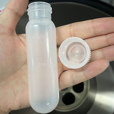 PP PPCO tubo de centrífuga de material com tampa de vedação 50 ml tubo de alta velocidade Max RCF 50000xg