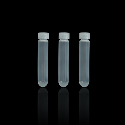 Substâncias médicas de alta velocidade 10 ml tubo de ensaio de fundo redondo com material PPCO e tampa
