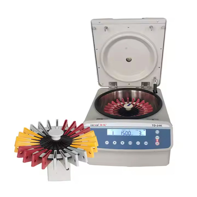 Centrífuga de baixa velocidade Cence TD-24K para 24 cartões de gel sanguíneo 2000rpm