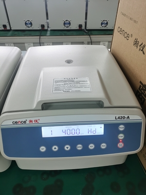 Cence L420-A Centrífuga de baixa velocidade de banco 4200 rpm 2760xg