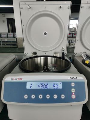 Cence L500-A Centrífuga de baixa velocidade 5000 rpm Máquina de laboratório de 19 kg