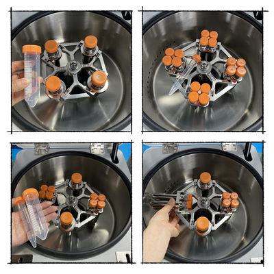 Cence L500-A Centrífuga de baixa velocidade 5000 rpm Máquina de laboratório de 19 kg