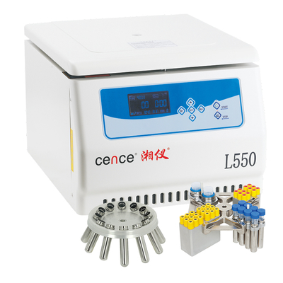 L550 Centrífuga de baixa velocidade 5500r/min 4x500ml Capacidade para separação de sangue