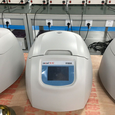Centrífuga de Laboratório H1650K 16500r/min Velocidade Máxima Capacidade 12x5ml