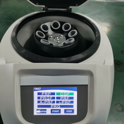 CENCE TD4 Máquina de centrífuga PRP com 4000 RPM, construção em plástico ABS e capacidade de rotor de 8x15 ml para utilização em laboratório