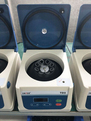 Mini Centrífuga Portátil Cence de Alta Qualidade com 4000 RPM e Construção em Aço Inoxidável ABS 304