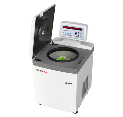 Máquina refrigerada DL-6M -20~40 do centrifugador da grande capacidade