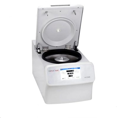 Centrífuga de laboratório médico refrigerada H1750R para tubo de micro PCR e tubo de coleta de sangue