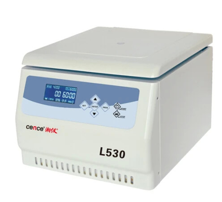 Centrífuga de laboratório médico do hospital L530 4x250 ml Rotor 5300rpm