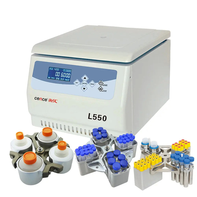 L550 Laboratório de Medicina Clínica Máquina Centrífuga de Mesa de Baixa Velocidade de Grande Capacidade