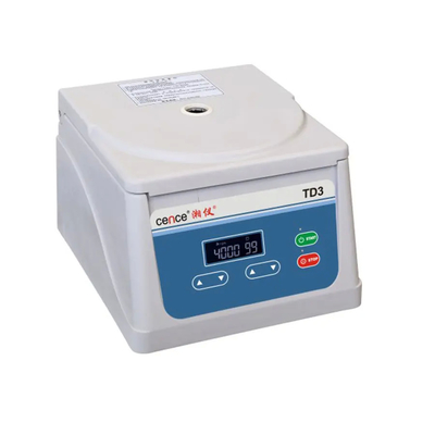 TD3 Máquina de Centrifugadora Médica de Baixa Velocidade de Mesa 4000 rpm Velocidade máxima