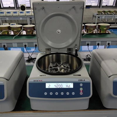 Máquina de centrífuga de banco de separação de sangue L500-A com rotor de balanço