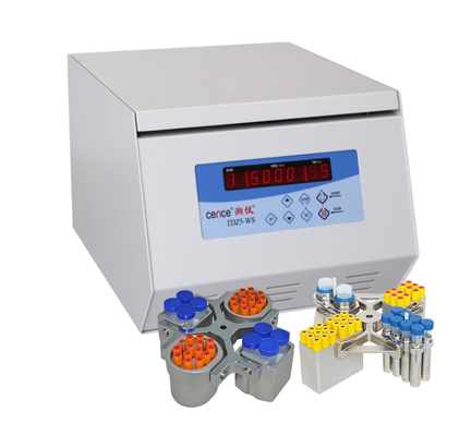 Centrifugador de baixa velocidade TDZ5-WS 5000r/min do rotor do balanço para a medicina clínica